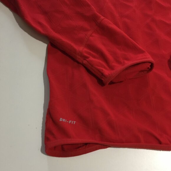 Nike Sphere Element 1/2 Zip Running Pullover Men Large Red - Picture 2 of 11